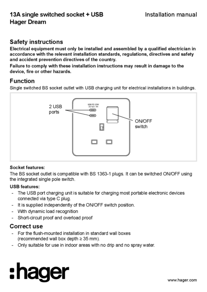Image Installation manual en-GB 2025-07-21  | Hager