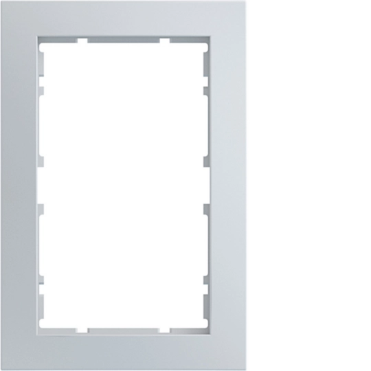 WAD5100WG1 - Ram 1-facks för 2-Vägguttag, vit blank