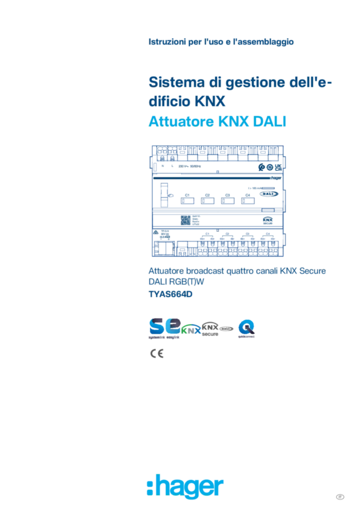 Immagine Manuale it-IT 2025-08-13 | Hager Italia