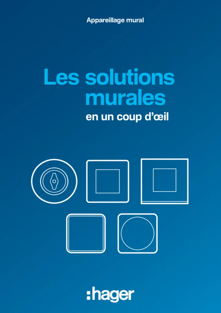 Image Brochure Les solutions murales | Hager France