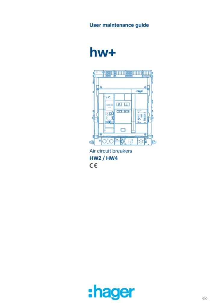 Image User maintenance guide  | Hager Australia