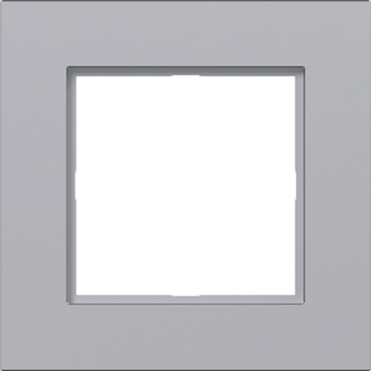 WAD8120TA - LED-Rahmen 1fach, A.8, titan metallisch, lackiert