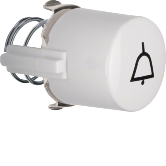 WTF5285WG2 - Tasterknopf Licht für Drucktaster u. Lichtsignal E10 1930/Glas polarweiß, glänz