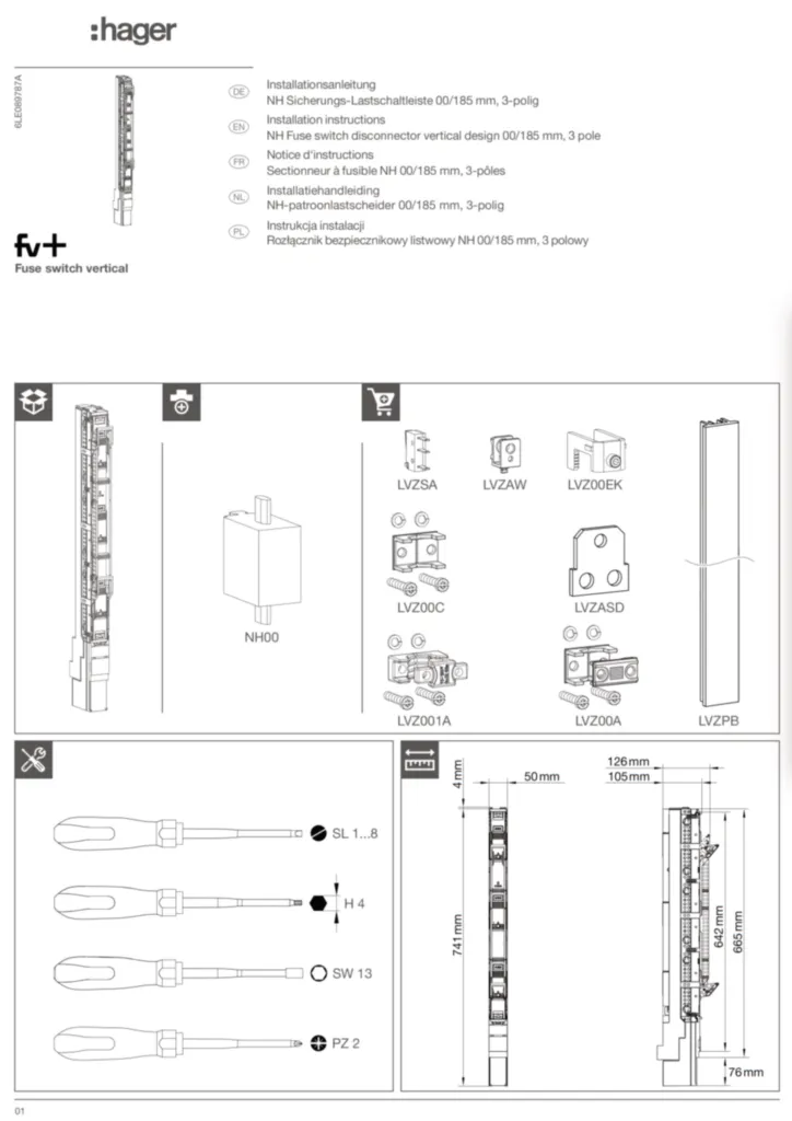 Bild Montageanleitung International 2025-07-16 | Hager Deutschland