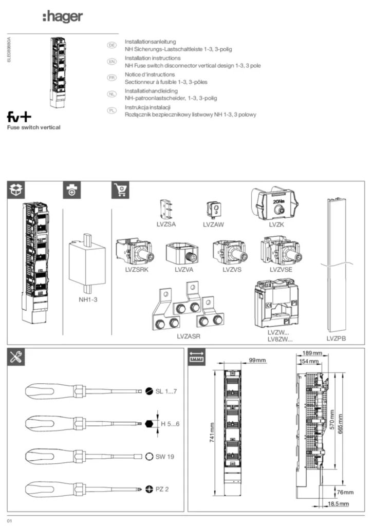 Bild Montageanleitung International 2025-10-24 | Hager Deutschland