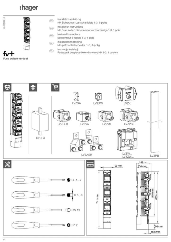 Bild Montageanleitung International 2025-10-24 | Hager Deutschland