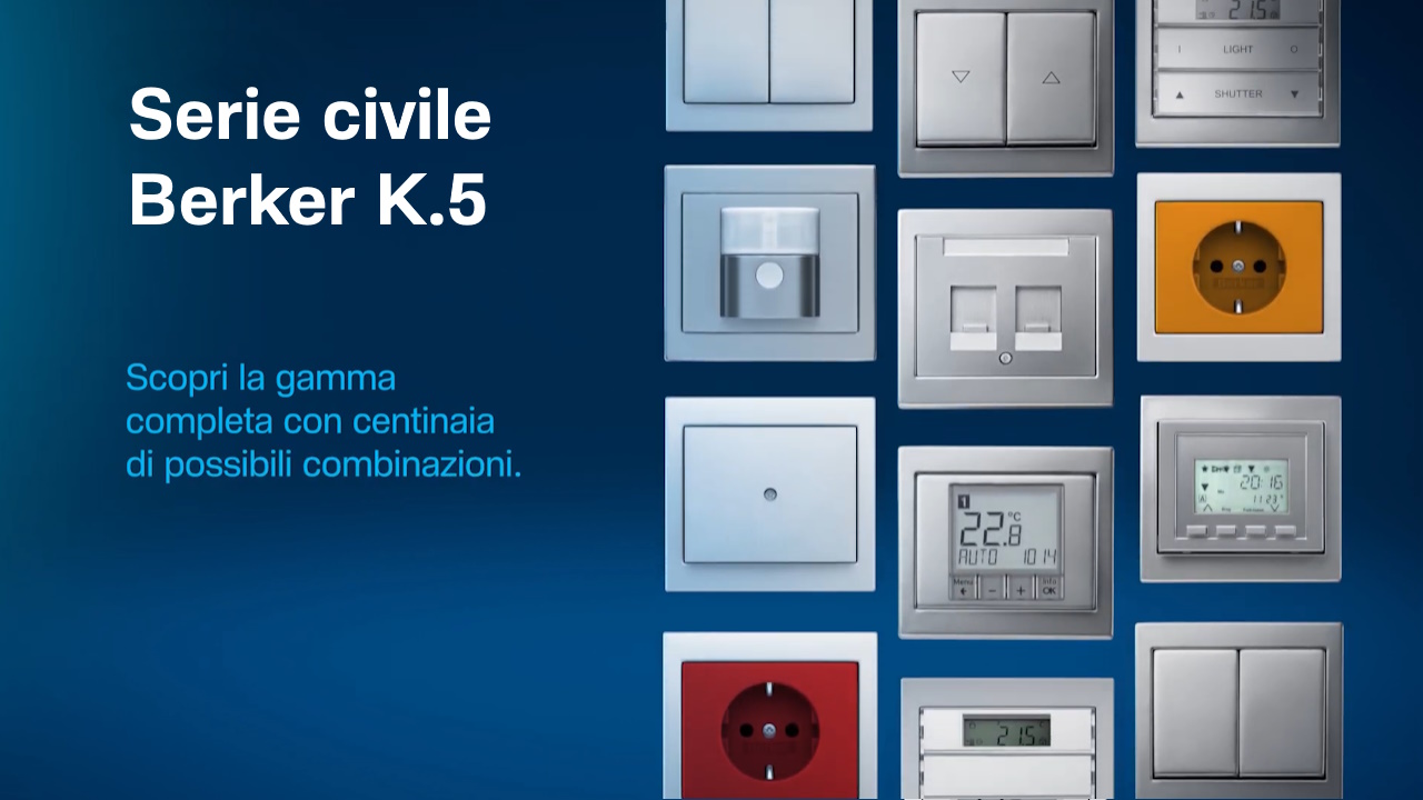 7341357003 - Presa SCHUKO Berker K.5 alu, alluminio anodizzato