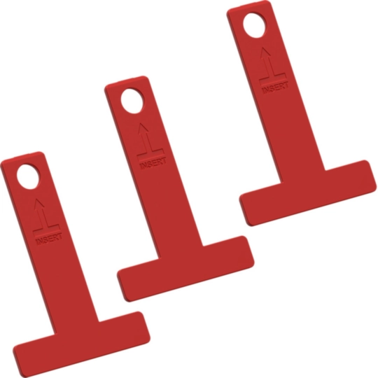 LV8ZTP - Abschließstift NH Zwilling 1 polig schaltbar, Set à 3 Stück