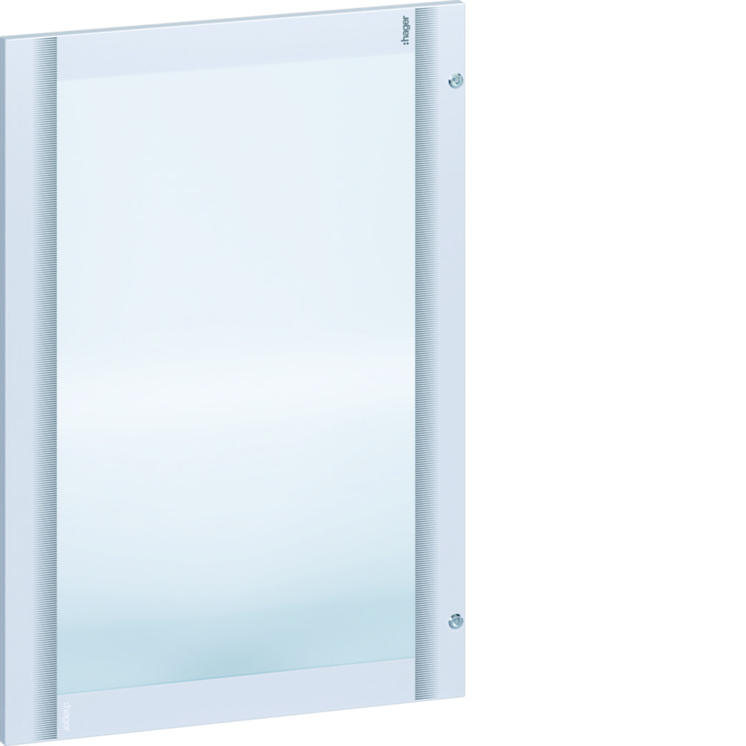Ajtó átlátszó fehér porszórt IP55 700mmx 1410mmx Quadro5 Hager