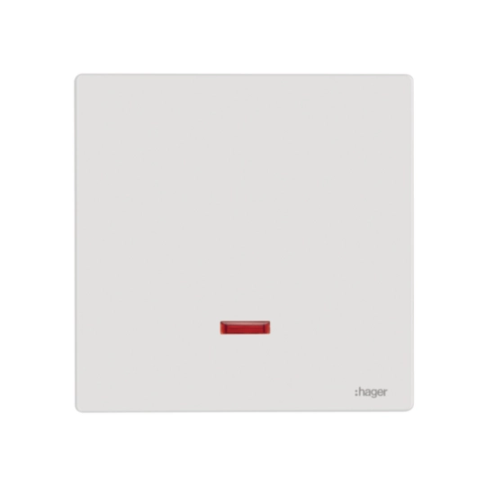 WGFL2D1N - 20AX 1G DP SWITCH W/ Neon