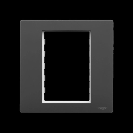 WGFVE3KB - Accommodation plate 3 mods,KNIGHT BLACK