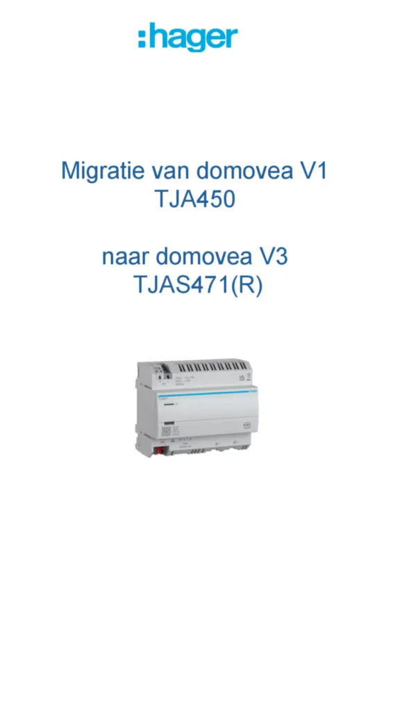 Image Information produit nl-BE 2025-09-25 | Hager Belgique