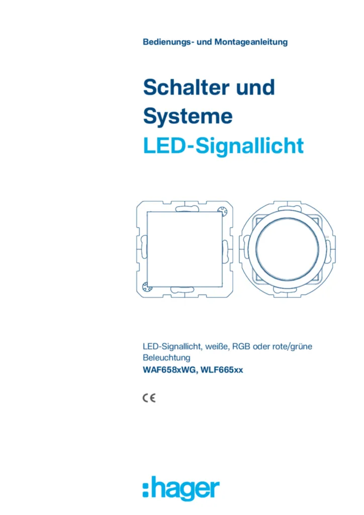 Bild Montageanleitung de-DE 2025-11-06 | Hager Deutschland