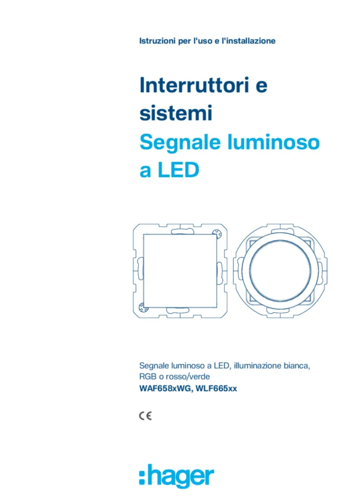 Immagine Manuale di installazione it-IT 2025-11-06 | Hager Italia