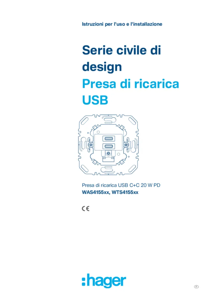 Immagine Manuale di installazione it-IT 2025-11-28 | Hager Italia