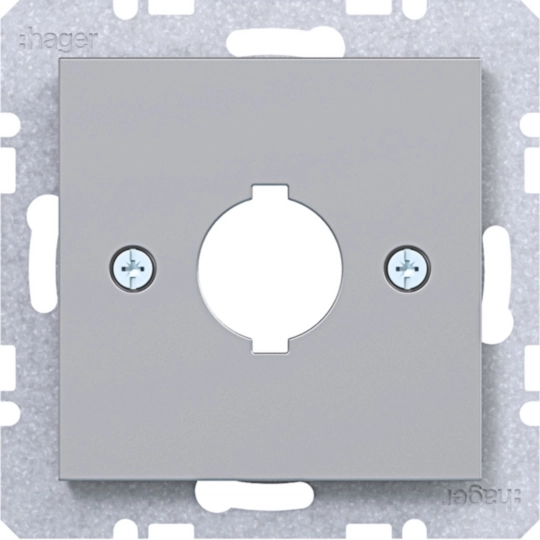 WAF1171TA - Zentralstück f. Melde- u. Befehlsg. 18,8 mm, A.x/C.x, titan metallisch lack