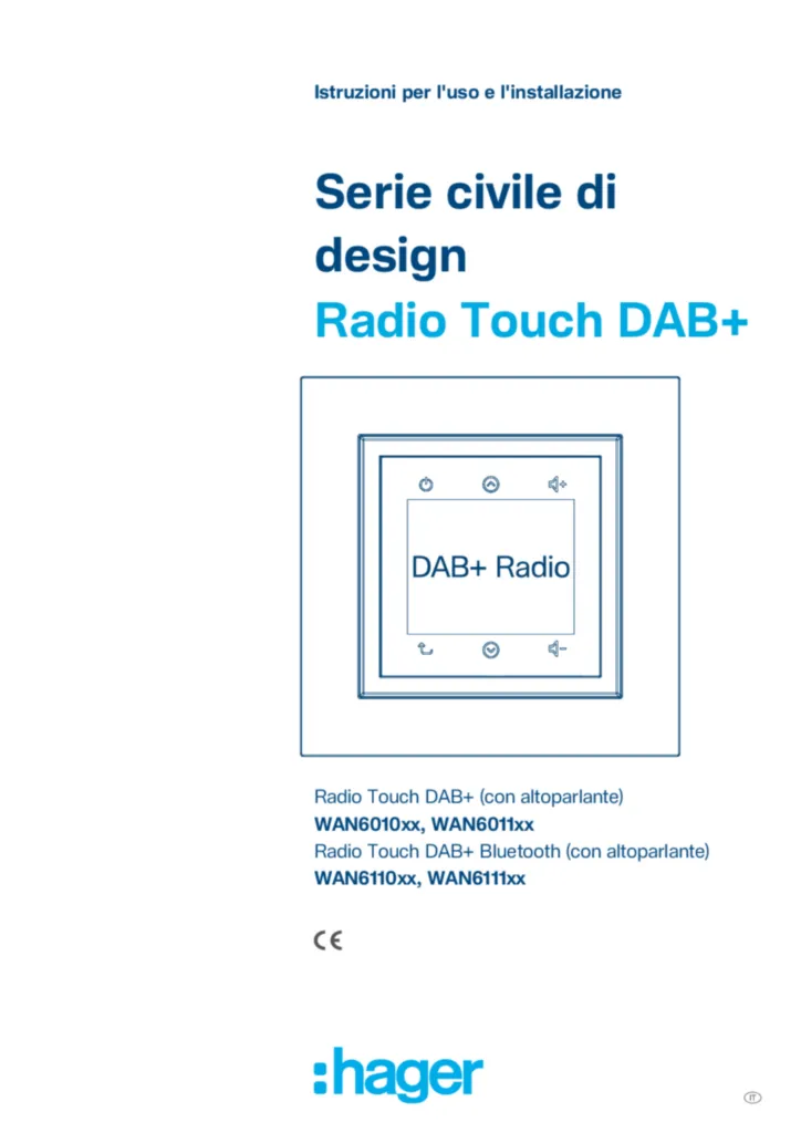 Immagine Manuale di installazione it-IT 2025-12-04 | Hager Italia