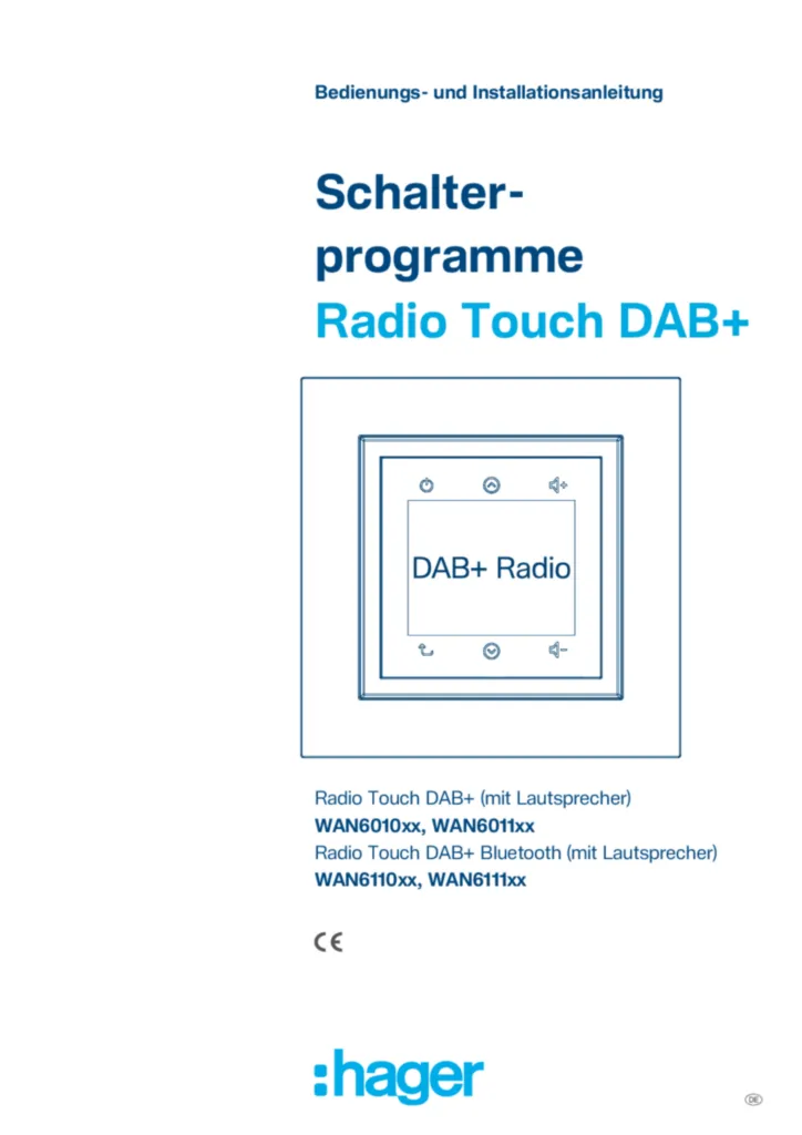 Bild Montageanleitung de-DE 2025-11-07 | Hager Deutschland