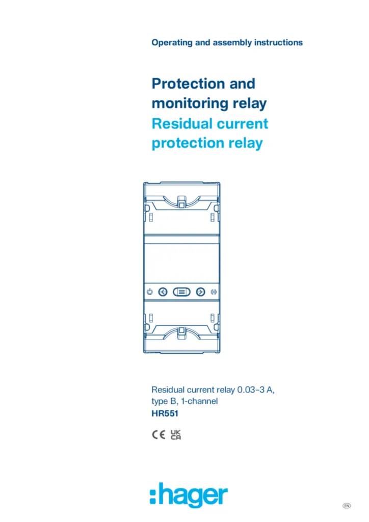 Imagen Manual de instalación en-GB 2025-12-09 | Hager España