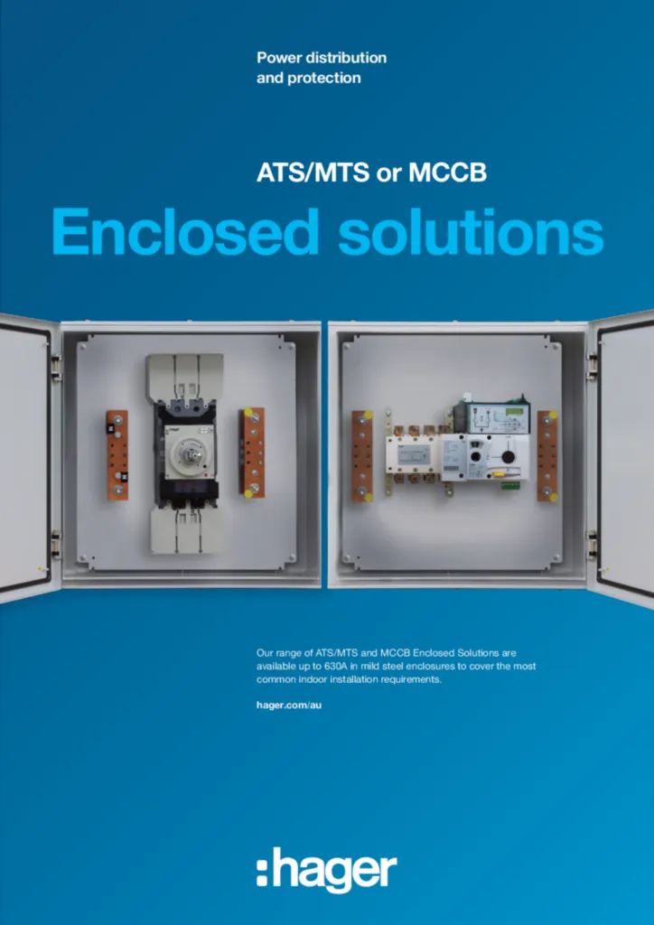 Image Enclosed Solutions, ATS/MTS  | Hager Australia