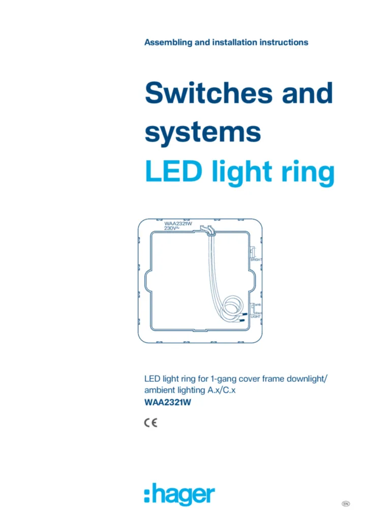 Immagine Manuale di installazione en-GB 2026-02-17 | Hager Italia