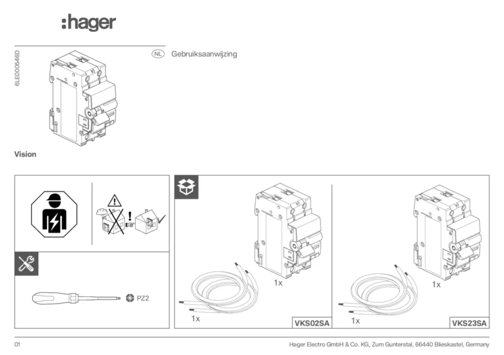 Afbeelding Instructiehandleiding nl-NL 2026-01-30 | Hager Nederland