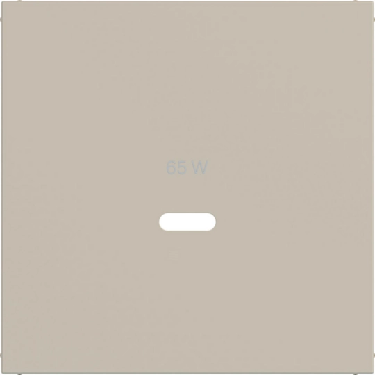WAF1511C01 - Centraalplaat voor USB-C-contactdoos - A.x/C.x, sand, mat