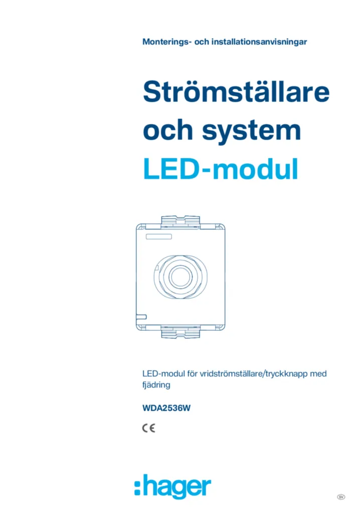 Bild Installationshandbok sv-SE 2026-03-02 | Hager Sverige