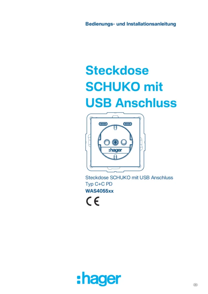 Bild Montageanleitung de-DE 2026-03-06 | Hager Deutschland