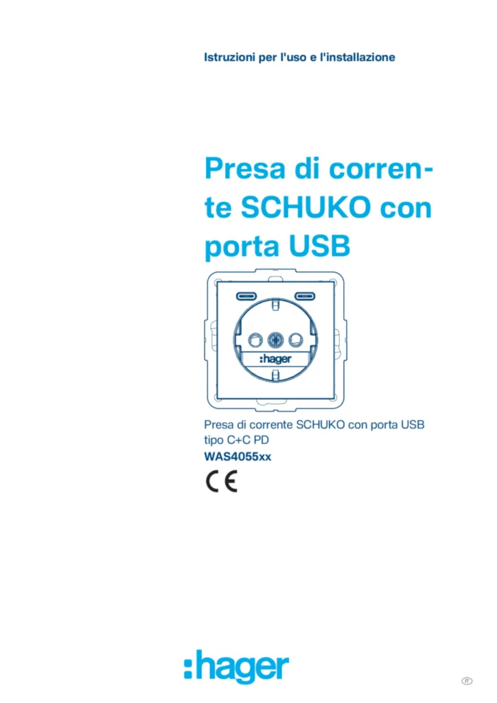 Immagine Manuale di installazione it-IT 2026-03-09 | Hager Italia