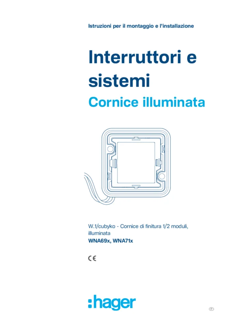 Immagine Manuale di installazione it-IT 2026-03-10 | Hager Italia
