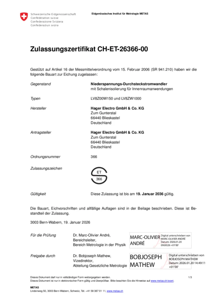 Image Déclaration de conformité de-DE 2026-01-19 | Hager Suisse
