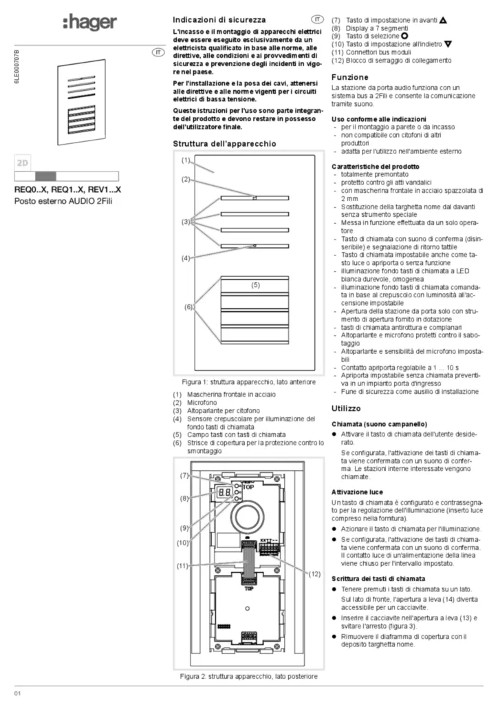 Bild Montageanleitung it-IT 2026-03-25 | Hager Schweiz