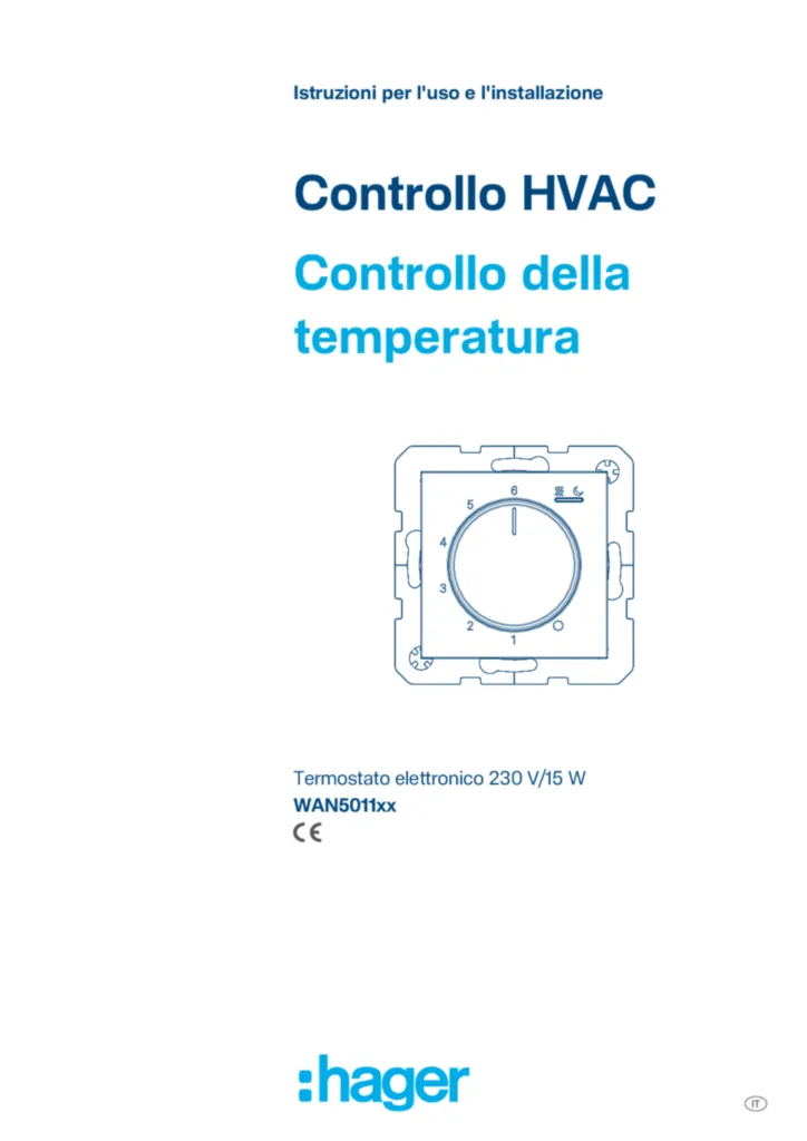 Immagine Manuale di installazione it-IT 2026-03-30 | Hager Italia