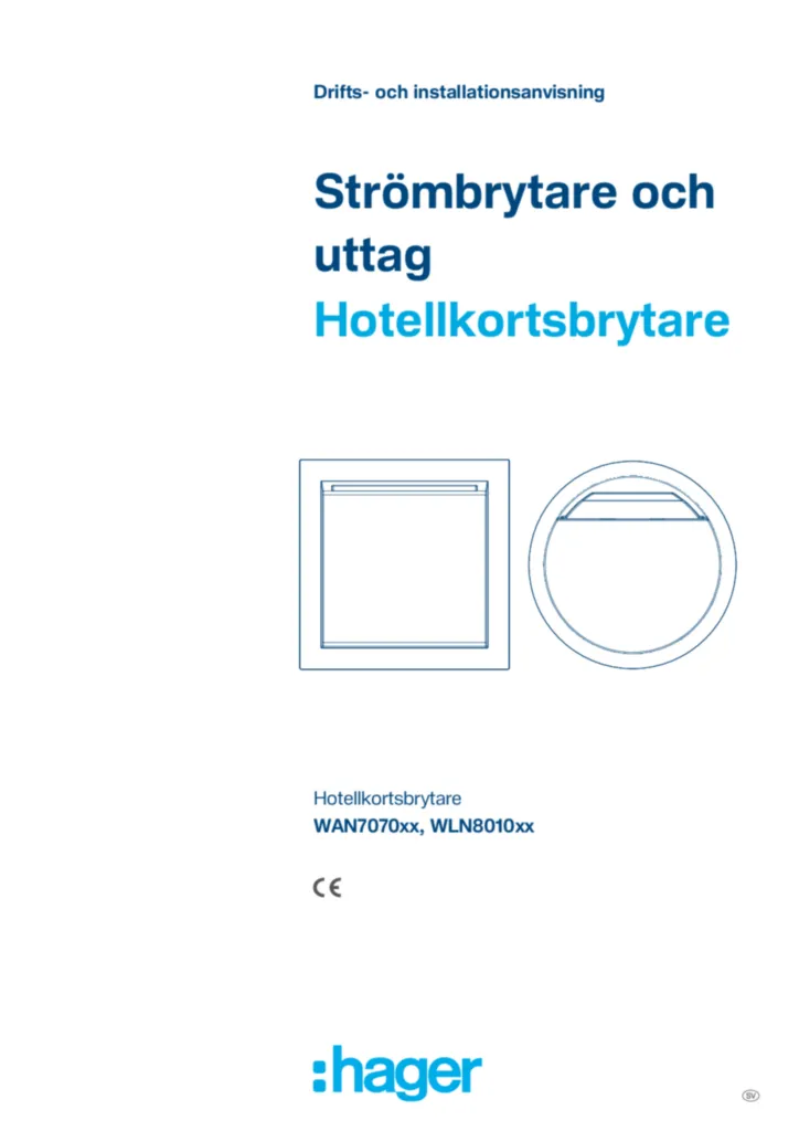 Bild Installationshandbok sv-SE 2026-03-30 | Hager Sverige