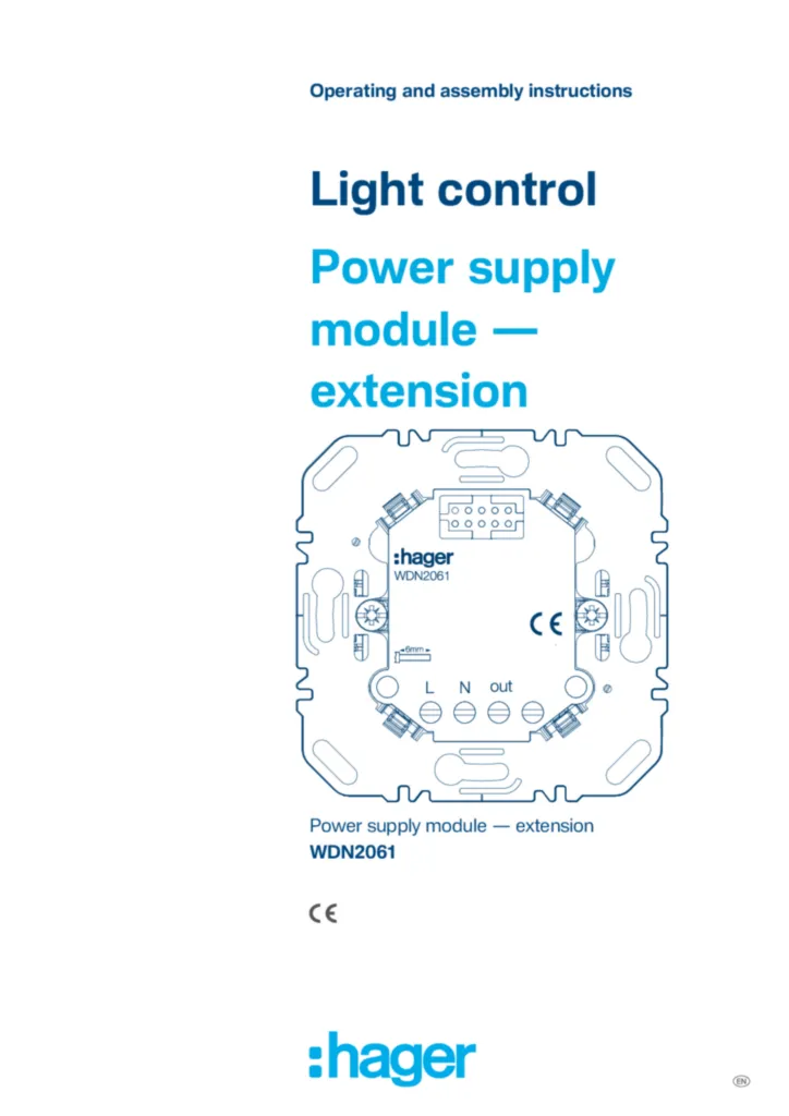 Bild Montageanleitung en-GB 2026-04-10 | Hager Deutschland