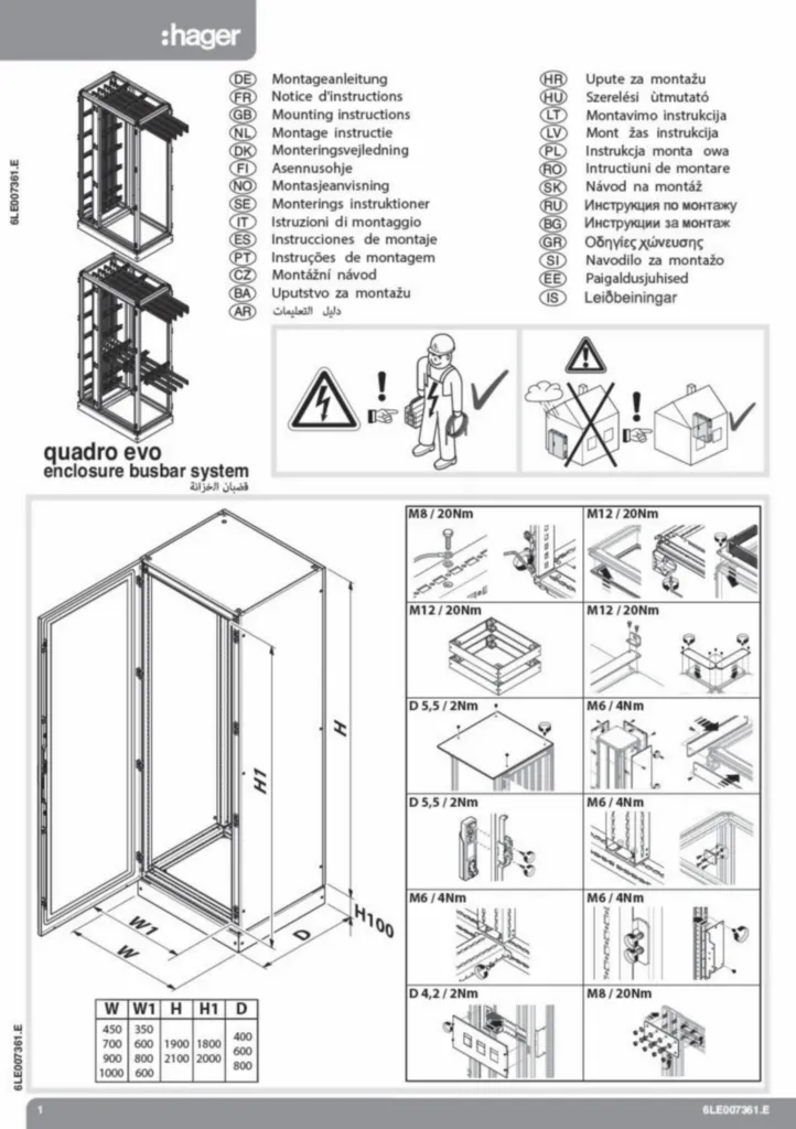 Imagen Manual de instrucciones International 2026-04-22 | Hager España
