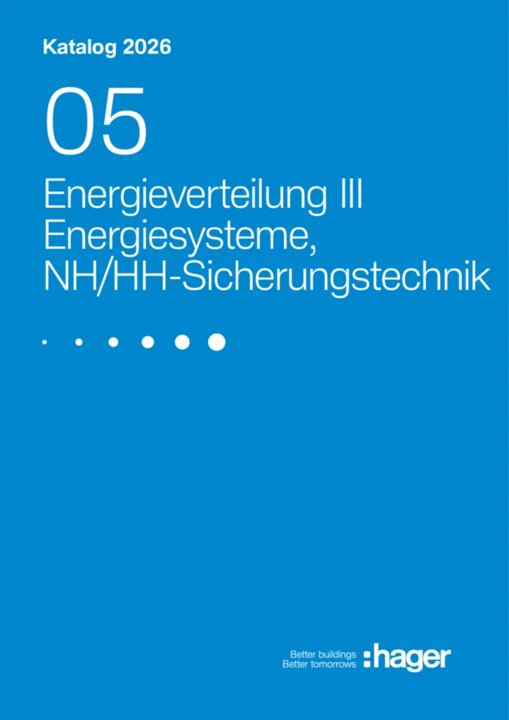 Bild Katalog 05 | Hager Schweiz
