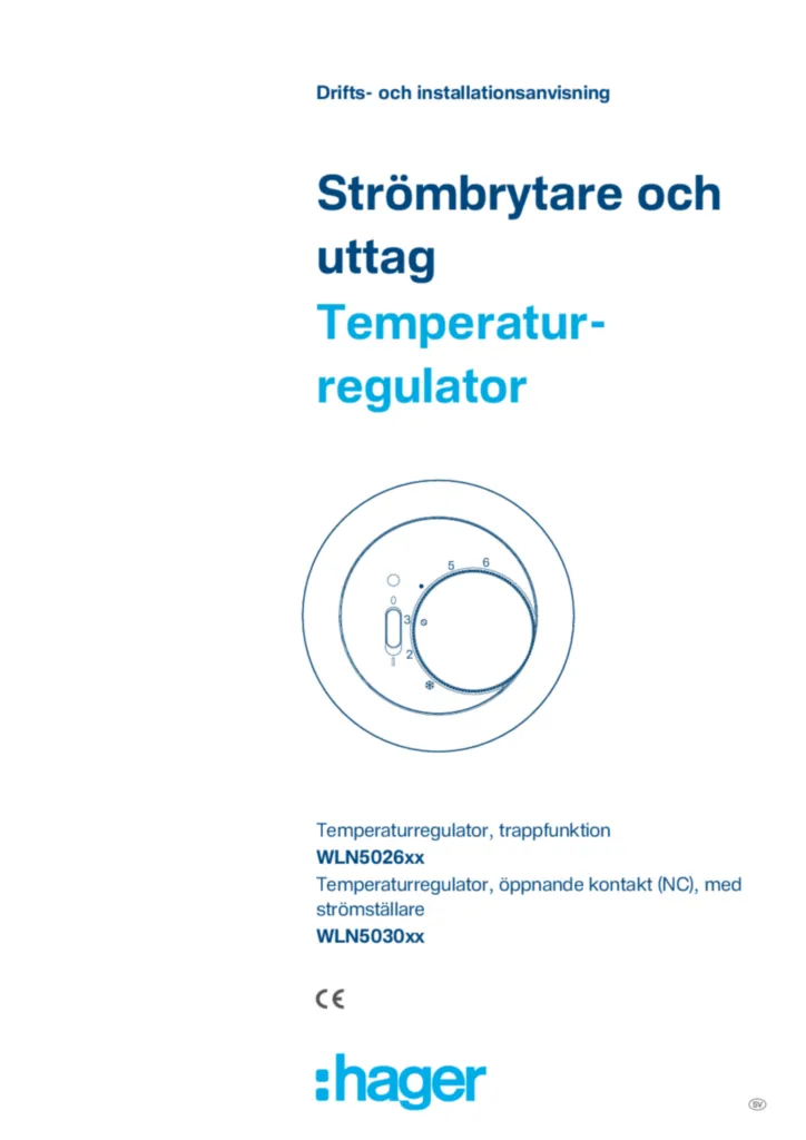 Bild Installationshandbok sv-SE 2026-05-18 | Hager Sverige