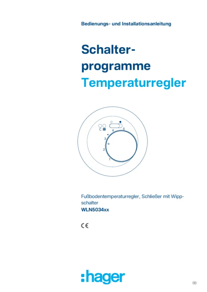 Bild Montageanleitung de-DE 2026-05-28 | Hager Deutschland