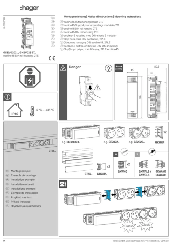 Image Guide d'installation en-GB 2026-05-29 | Hager Belgique