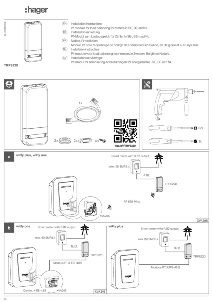 Image Guide d'installation International 2026-06-29 | Hager Suisse
