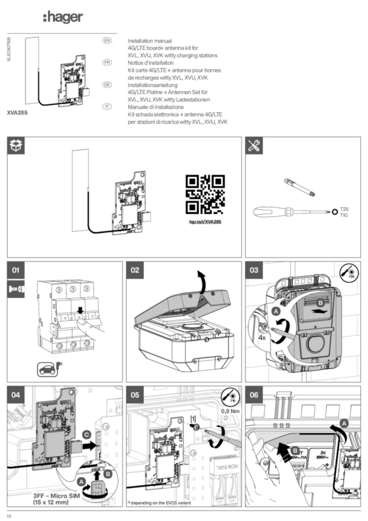 Image Guide d'installation International 2026-06-29 | Hager Suisse