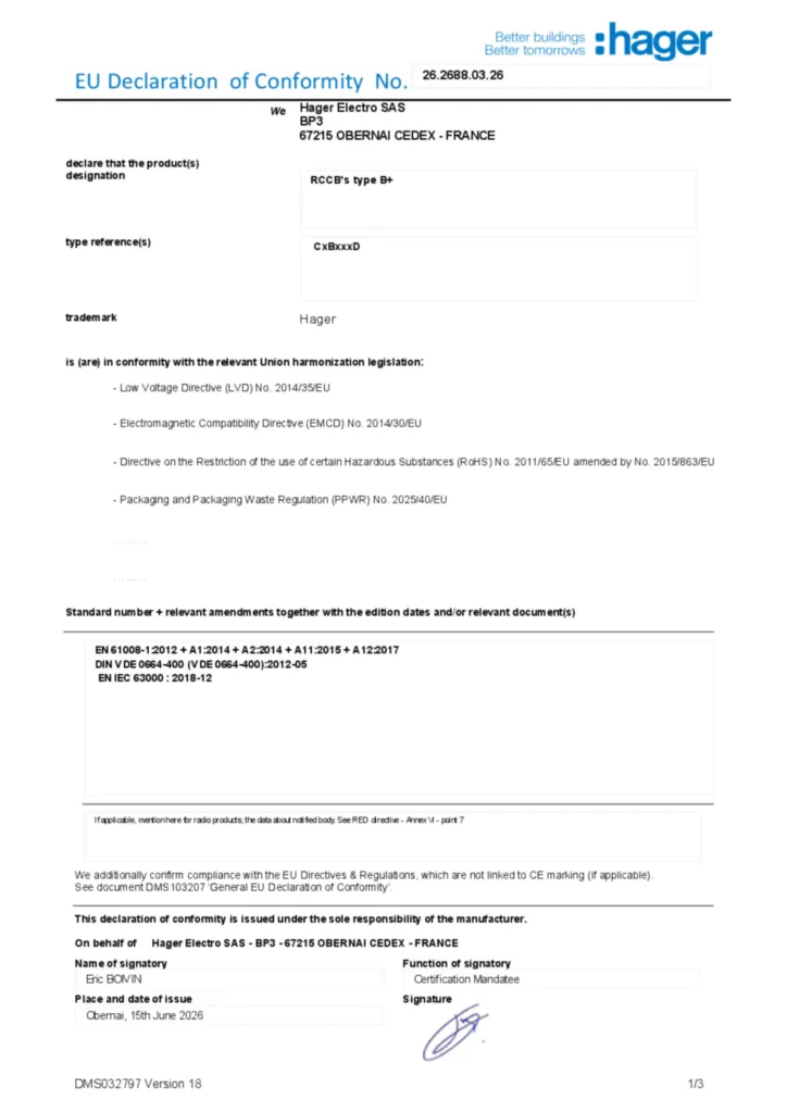 Image Declaration of conformity en-US 2026-07-15  | Hager