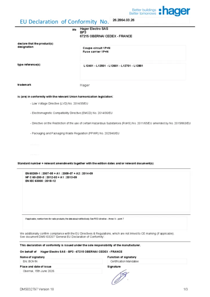 Image Declaration of conformity en-US 2026-07-15  | Hager