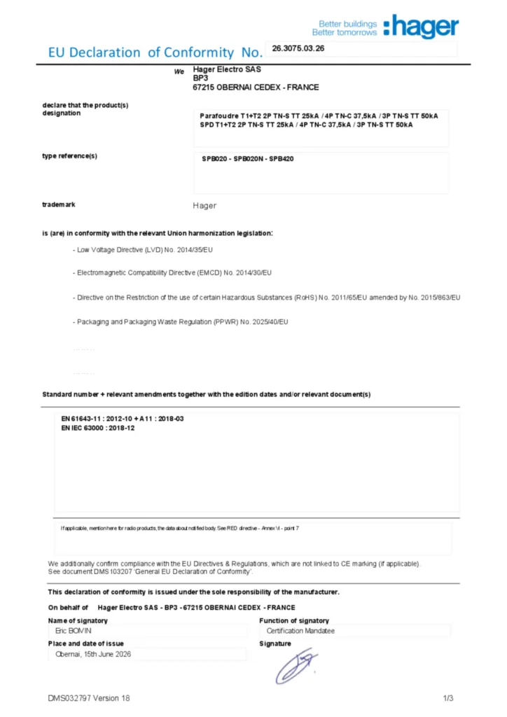 Image Declaration of conformity en-US 2026-07-15  | Hager