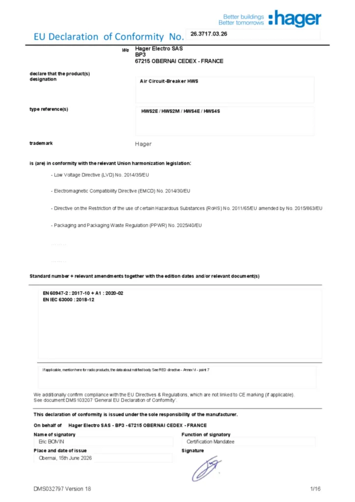 Image Declaration of conformity en-US 2026-07-15  | Hager