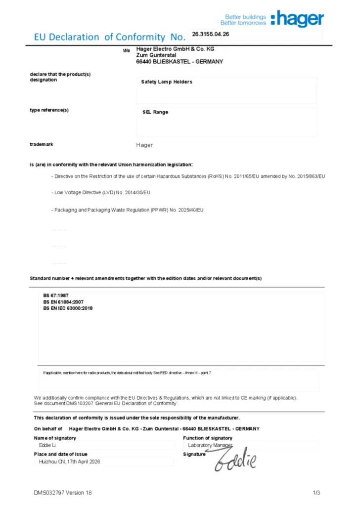 Image Declaration of conformity en-GB 2026-07-22  | Hager