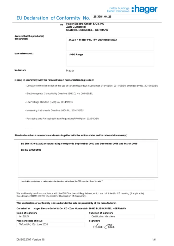 Image Declaration of conformity en-GB 2026-07-22  | Hager