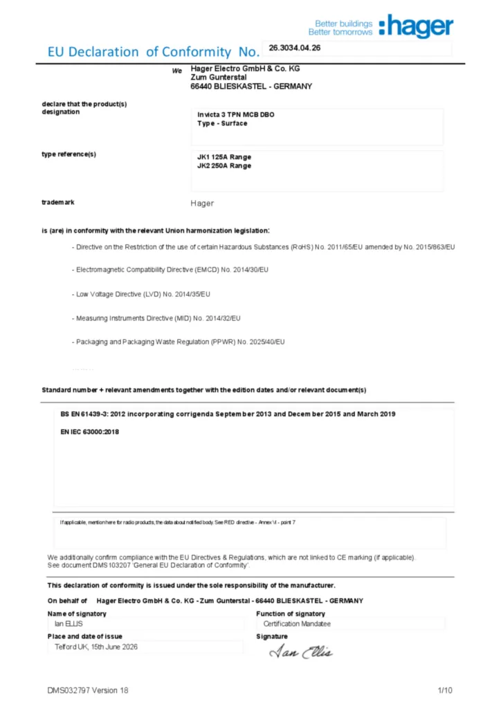Image Declaration of conformity en-GB 2026-07-22  | Hager
